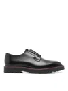 Paul Smith Leather Derby Shoes In Negro