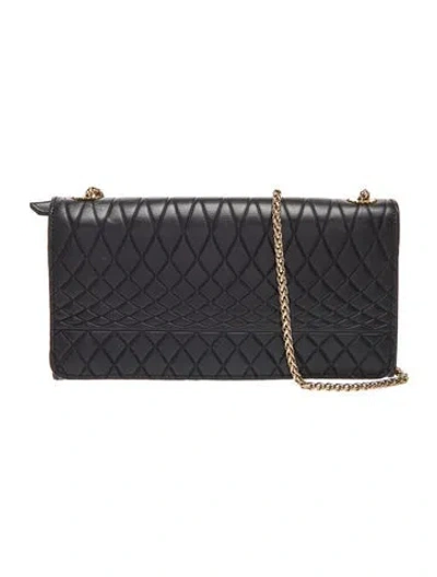 Pre-owned Paul Smith Leather Evening Bag In Black