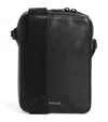 Paul Smith Leather Flight Cross-body Bag In Black