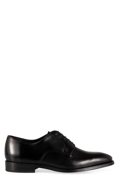 Paul Smith Leather Lace-up Shoes In Black
