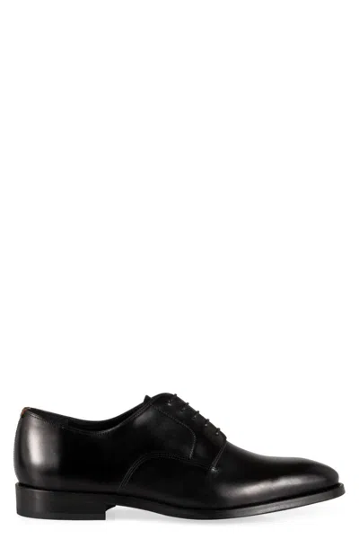 Paul Smith Leather Lace-up Shoes In Black