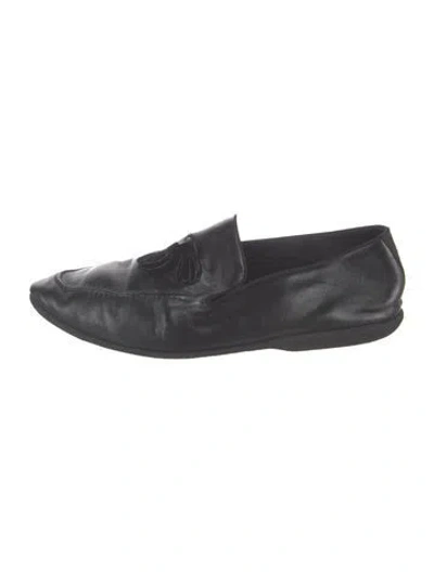 Pre-owned Paul Smith Leather Loafers In Black