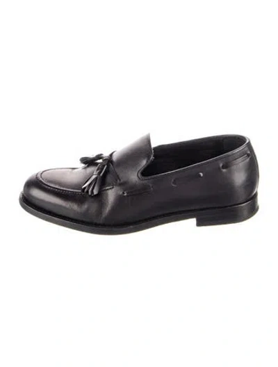 Pre-owned Paul Smith Leather Loafers In Blue