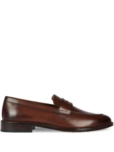 PAUL SMITH LEATHER LOAFERS