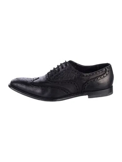 Pre-owned Paul Smith Leather Oxfords In Blue