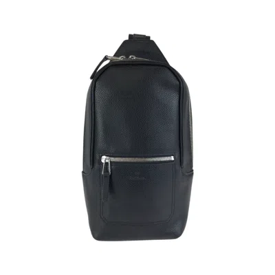 Pre-owned Paul Smith Leather Shoulder Bag In Black