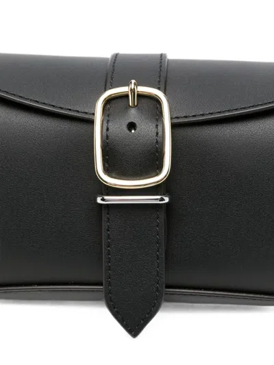 Paul Smith Leather Shoulder Bag In Black