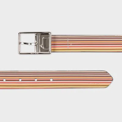 Paul Smith Men Belt C2f Revrsble In Blacks
