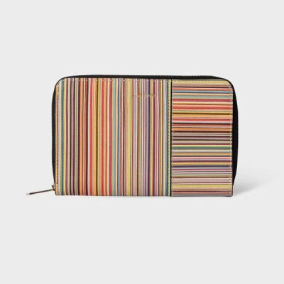 Paul Smith Woman Wallet Red Size - Calfskin In Multicolour
