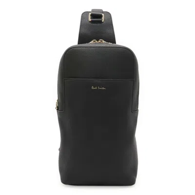 Paul Smith Leather Sling Bag Black
