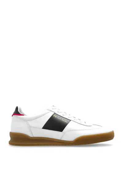 Paul Smith Dover Low-top Leather Sneakers In White