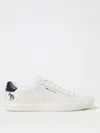Paul Smith White Leather Rex Sneakers In White
