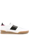 Paul Smith Dover Low-top Leather Sneakers In White