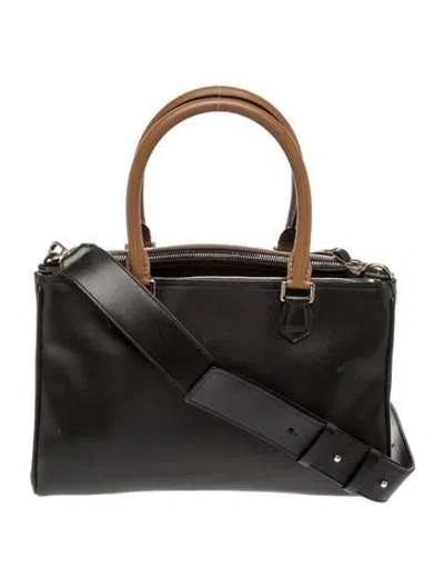 Pre-owned Paul Smith Leather Top Handle Bag In Black