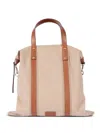 Paul Smith Leather-trimmed Duffle Tote Bag