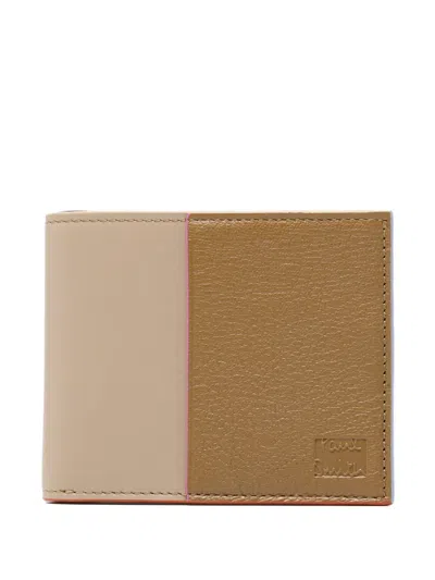 Paul Smith Leather Wallet In Brown