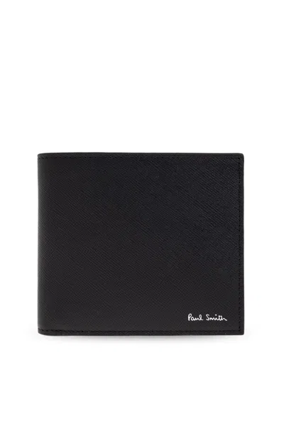 PAUL SMITH PAUL SMITH LEATHER WALLET WITH LOGO
