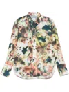 Paul Smith Women's 'lens Blur Botanical' Shirt Multicolour In Green