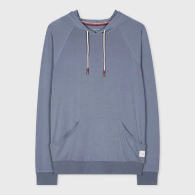 Paul Smith Light Blue Modal-blend Lounge Hoodie