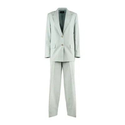 Paul Smith Light Blue Pinstriped Cotton-linen Blend Suit