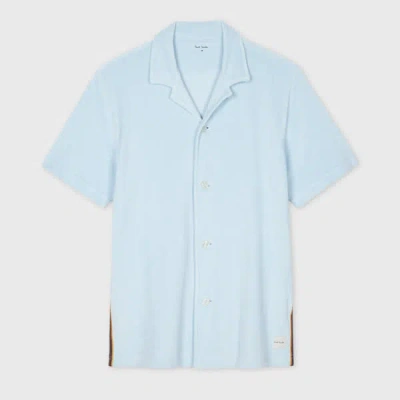 Paul Smith Light Blue Towelling Lounge Shirt