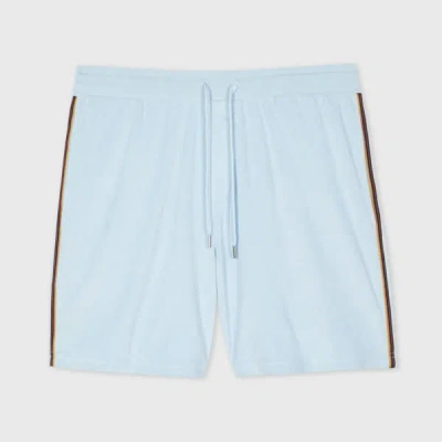 Paul Smith Light Blue Towelling Lounge Shorts