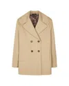 Paul Smith Light Camel Pea Coat