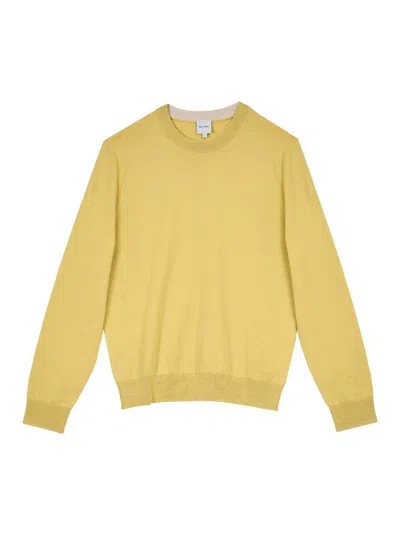 Paul Smith Light Cotton Shirt In Yellow