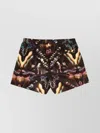 Paul Smith 'lumiere' Print Swim Shorts Brown