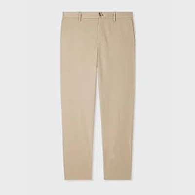 Paul Smith Light Tan Garment Dye Chinos Grey In Brown