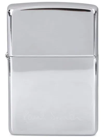 Paul Smith Lighter Ps Empty In Metallic