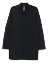 Paul Smith Mens Double-face Wool-blend Overcoat In Blue