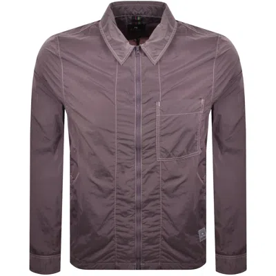Paul Smith Lightweight Jacket Purple In Brown