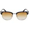 Paul Smith Sunglasses In Silver/blue