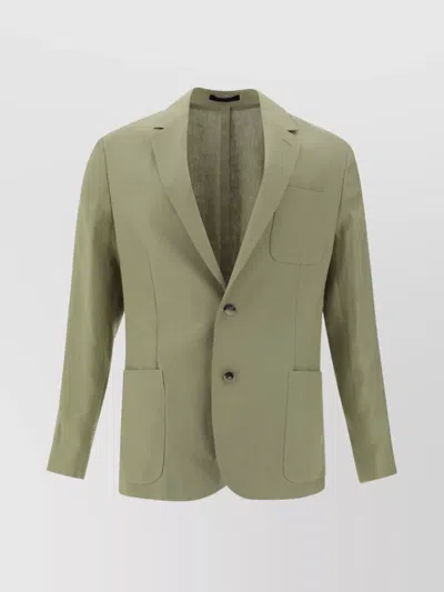 Paul Smith Blazer Jacket In Green