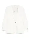 Paul Smith Linen Blazer In White