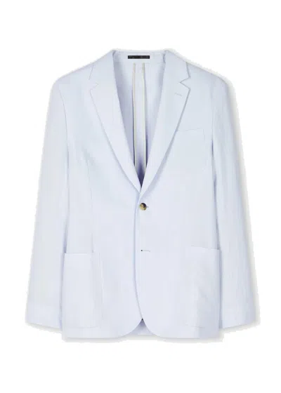 PAUL SMITH PAUL SMITH LINEN BUTTONED JACKET