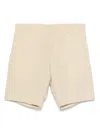 Paul Smith Linen Shorts In Neutral