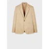 PAUL SMITH PAUL SMITH LINEN SINGLE BREASTED BLAZER SIZE: 44/54, COL: 60 LIGHT BEI