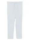 Paul Smith Tailored Trousers With Belt Loops And Cuffed Hem In Blue