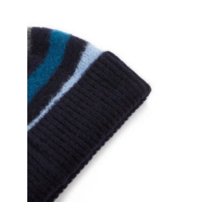 Paul Smith Logo Beanie In Black