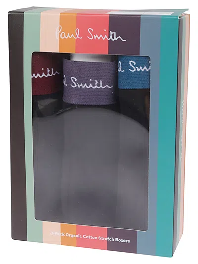 PAUL SMITH LOGO BOXERS - 3 PACK