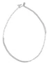 Paul Smith Logo-charm Bracelet In Silver