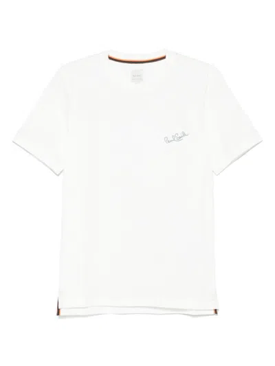 Paul Smith White 'signature Logo' T-shirt