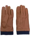 PAUL SMITH PAUL SMITH LOGO-DEBOSSED LEATHER GLOVES