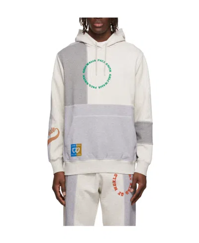 Paul Smith Logo Hooded Sweater In White