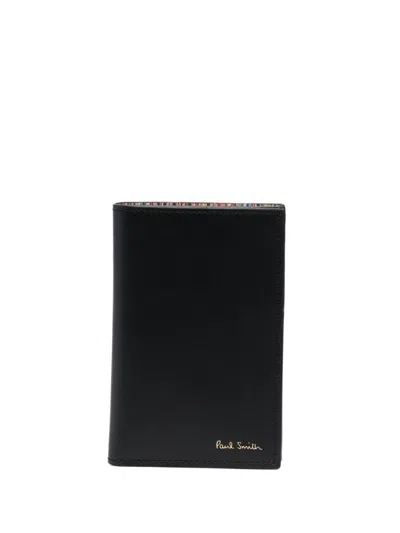 Paul Smith Logo Leather Credit Card Case