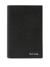 PAUL SMITH LOGO LEATHER CREDIT CARD CASE