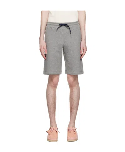 Paul Smith Logo-patch Detail Bermuda Shorts In Gray