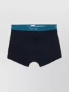 Paul Smith Logo-print Briefs Pack Of Three In Blue